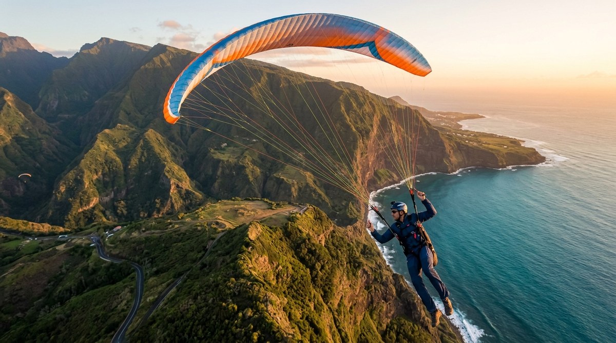 Les secrets pour optimiser votre contrôle en parapente sur les sites de La Réunion