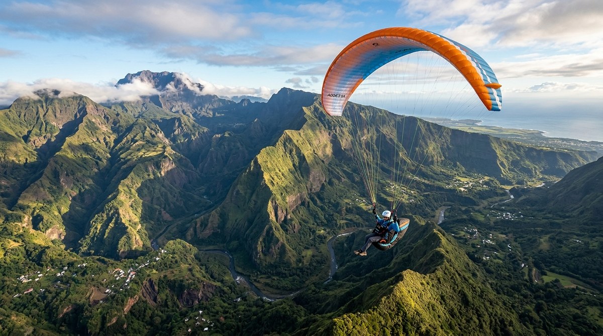 Maîtriser les techniques de vol pour survoler les paysages spectaculaires de La Réunion