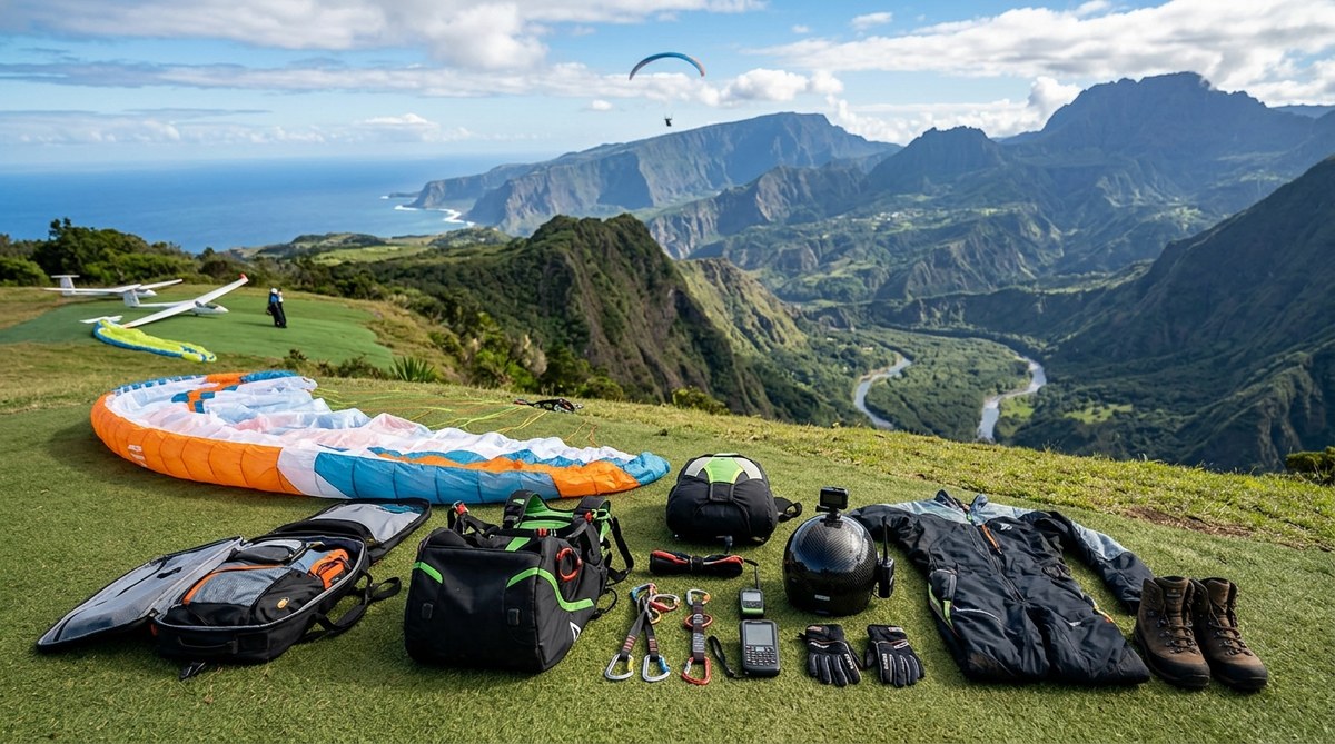 Guide Complet pour Choisir l’Equipement Parapente Idéal à La Réunion