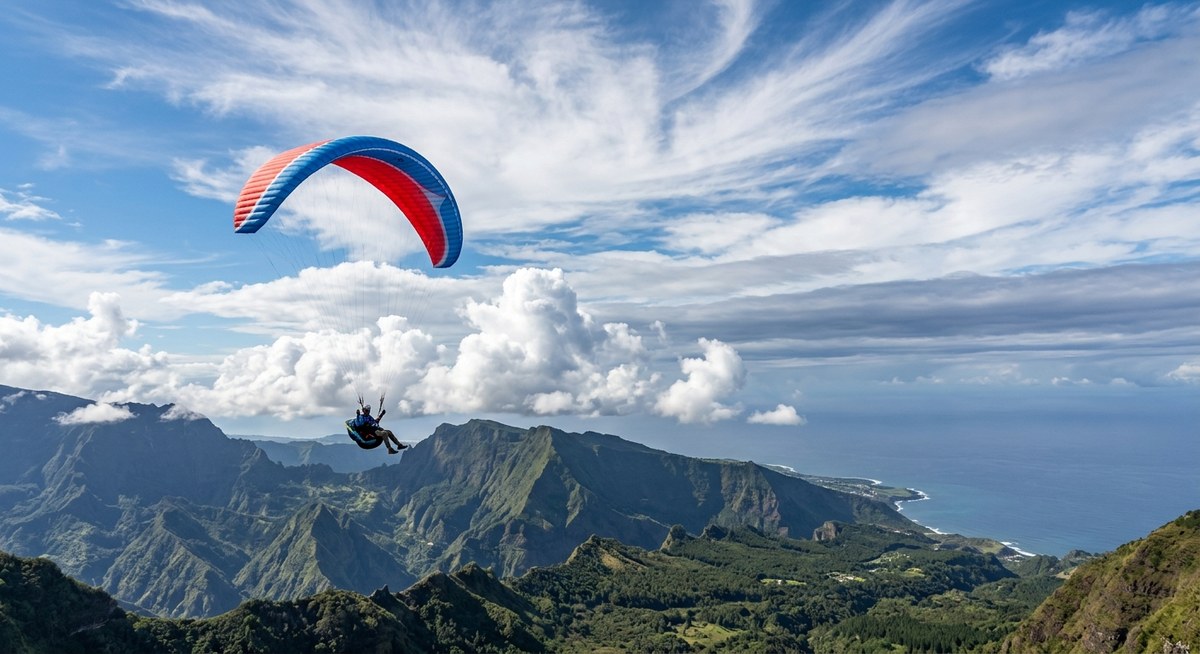 Comment lire les nuages pour anticiper les conditions de vol à La Réunion