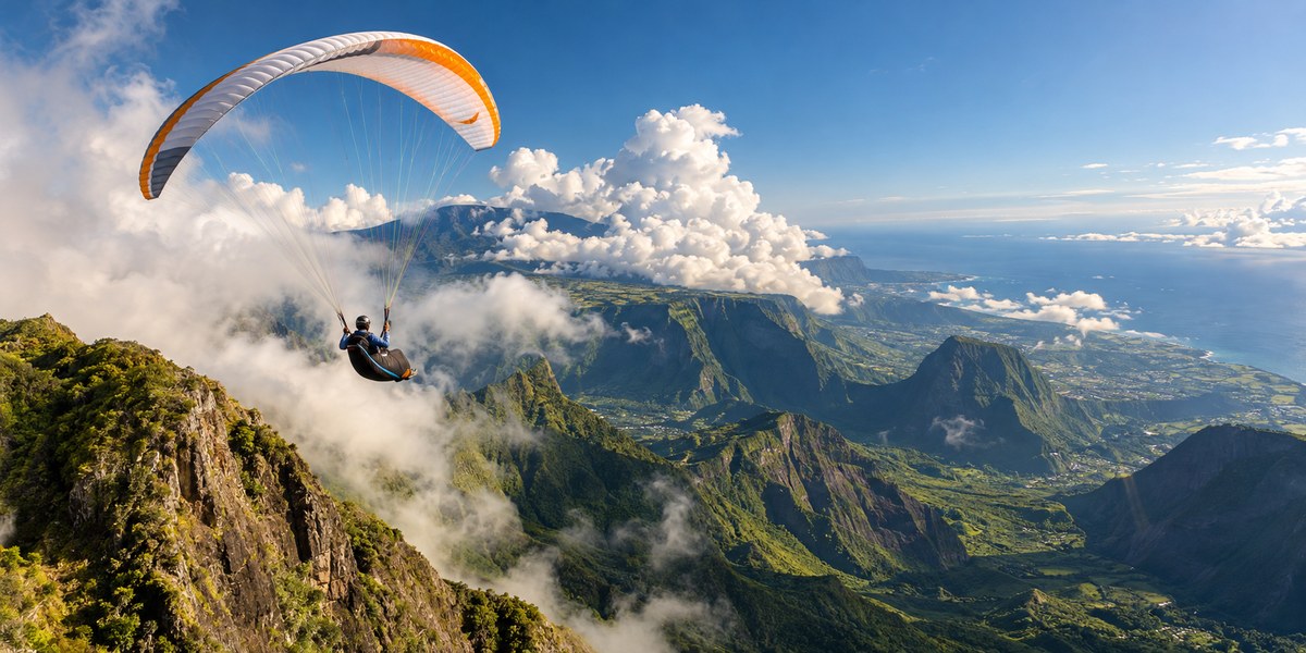 Comment Exploiter les Courants Ascendants de La Réunion pour des Vols Plus Longs