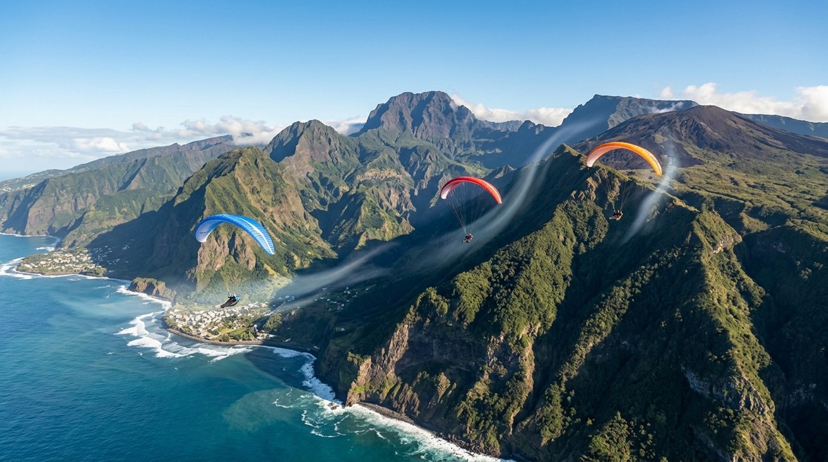 Parapente à La Réunion : Les 3 Types de Vent Locaux Que Tout Pilote Doit Connaître